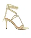 Isabel Marant Arja Sandals White In Gold
