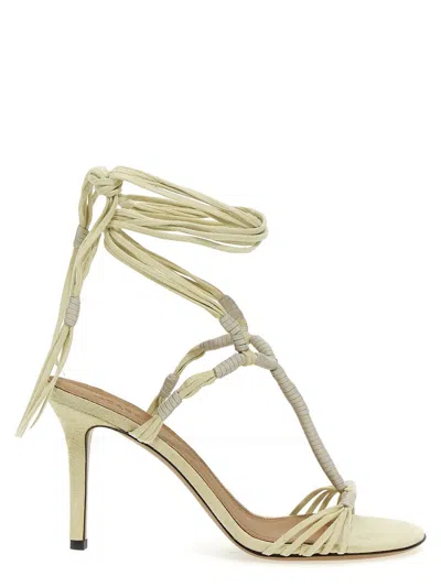 Isabel Marant 'arja' Sandals In White