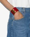 Isabel Marant Hoda Bracelet In Henna-light Brass