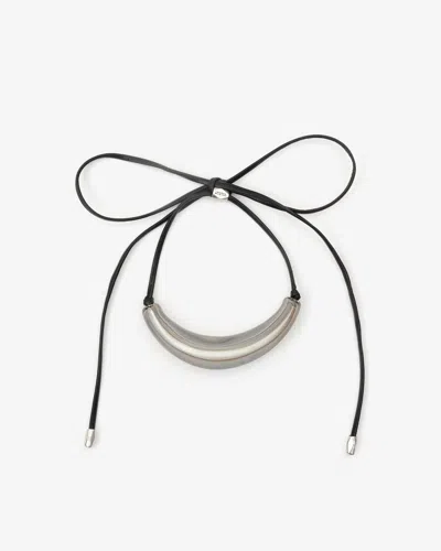 Isabel Marant Armband Oyan In Gun Metal-silver