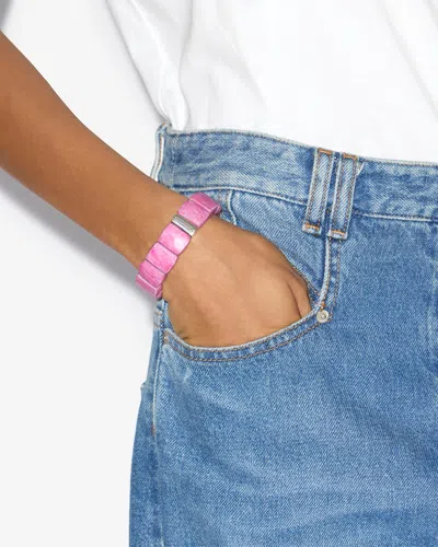 Isabel Marant Tya Bracelet In Pink