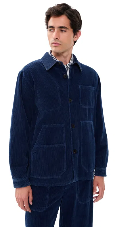 Isabel Marant Arzur Jacket Indigo In Purple