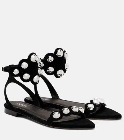 Isabel Marant Aselda Studded Suede Sandals