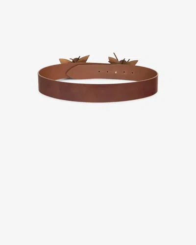 Isabel Marant Aska Belt In Brown