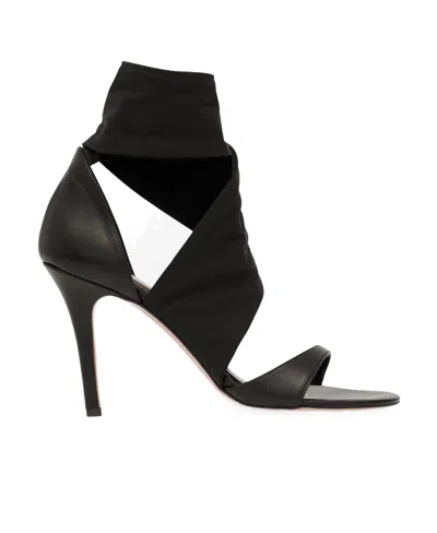 Isabel Marant Askja 105mm Leather Sandals In Black