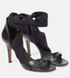 Isabel Marant Askja 105mm Leather Sandals In Black