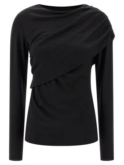 ISABEL MARANT ASNA TOPS BLACK