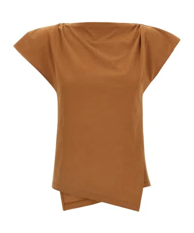 ISABEL MARANT WRAP-EFFECT MINI DRESS