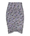 Isabel Marant Asymmetric Mini Skirts In Multi