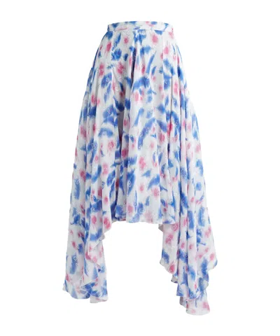 Isabel Marant Asymmetric Skirt In Multi