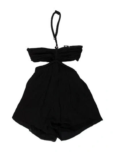 Pre-owned Isabel Marant Asymmetrical Jumpsuit W/ Tags In Black