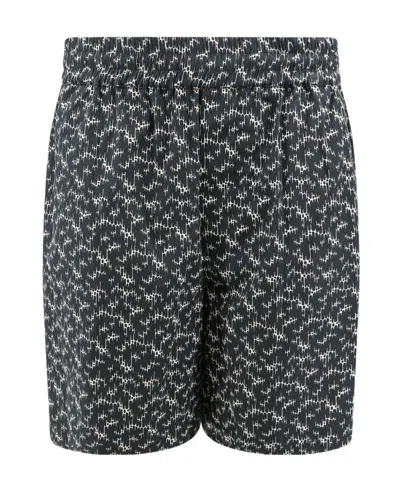 ISABEL MARANT ISABEL MARANT ATAYA ELASTICATED WAISTBAND BERMUDA SHORTS