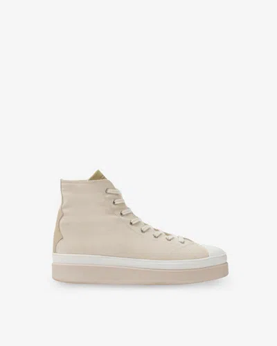 Isabel Marant Austen High Sneakers In Ecru