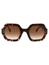 Isabel Marant Avana Acetate Sunglasses In Brown
