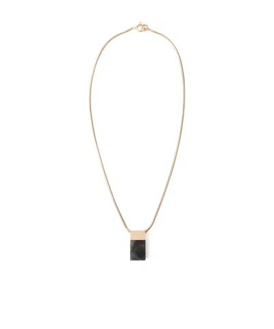 Isabel Marant Avery Necklace In Yellow