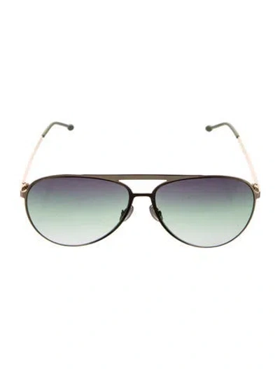 Pre-owned Isabel Marant Aviator Gradient Sunglasses In Multi