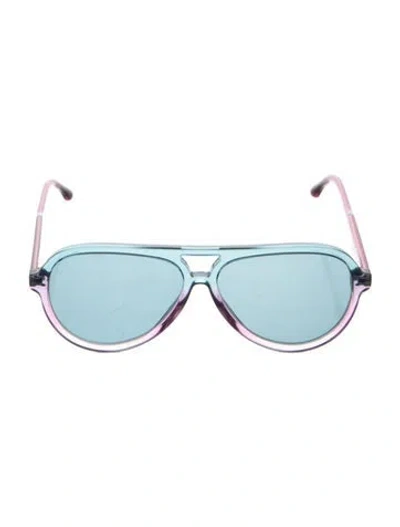 Pre-owned Isabel Marant Aviator Mirrored Sunglasses In Multi