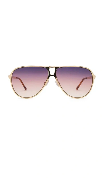 Isabel Marant Aviator Sunglasses In Gold