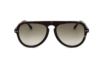 Isabel Marant Aviator Sunglasses In Black