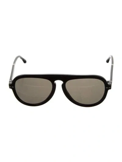 Pre-owned Isabel Marant Aviator Tinted Sunglasses In Black