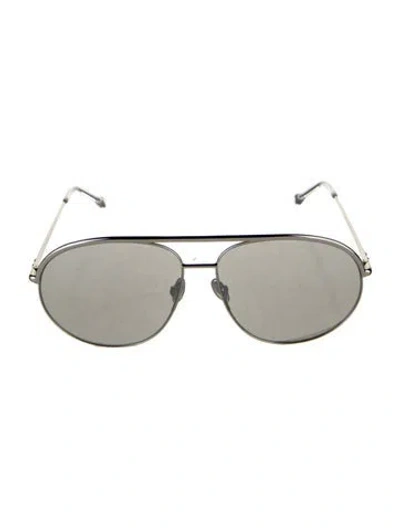 Pre-owned Isabel Marant Aviator Tinted Sunglasses In Silver