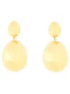 Isabel Marant Drop Sculptural Earrings Polished Finish In Not Applicable
