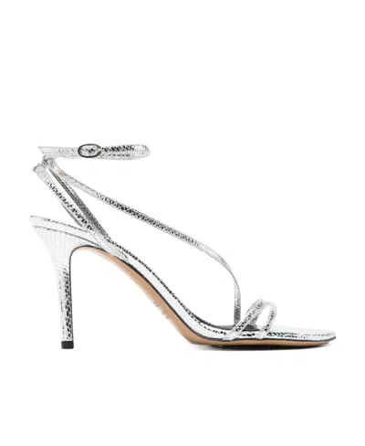 Isabel Marant Axee 90mm Sandals In White