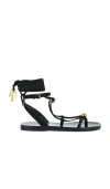 Isabel Marant Azzi Sandals In Black