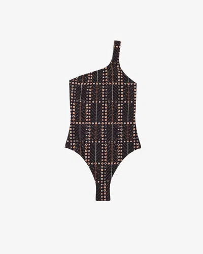 Isabel Marant Badeanzug Sage In Black