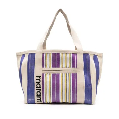 Isabel Marant Babies'  Bags In Neutrals/purple