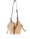 Isabel Marant Mini Tampa Raffia Shoulder Bags