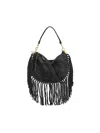 Isabel Marant Soft Fringe Zip Crossbody Bag