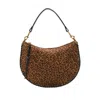 Isabel Marant Women Cognac Brown Top Zip Fastening Single Top Handle Adjustable Detachable Should In Multi