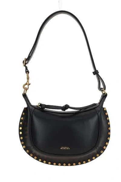 Isabel Marant 'oskan Moon' Black Leather Bag