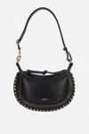 Isabel Marant Oskan Moon Hobo Bag In Black