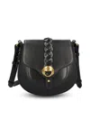 Isabel Marant Small Altay Suede Shoulder Bag In Black