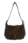 Isabel Marant Adjustable Strap Shoulder Bag In Brown