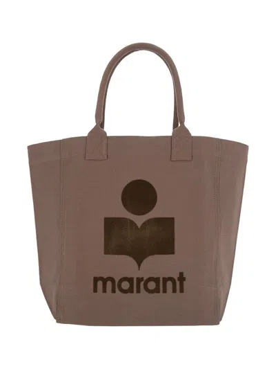 Isabel Marant Yenky Tote Bag In Green