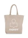 Isabel Marant Small Yenky Tote Bag In Sand