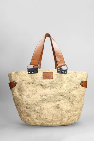 Isabel Marant Bahiba Tote In Neutrals