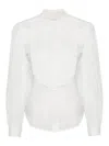 Isabel Marant Balesa Cotton And Silk Shirt In White