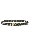 Isabel Marant Bali Belt In Black/gold