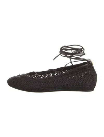 Pre-owned Isabel Marant Ballet Flats In Black