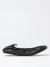 Isabel Marant Belna Embellished Leather Ballet Flats In Black