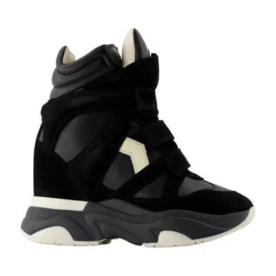 Isabel Marant Balskee Gz Sneakers In Black