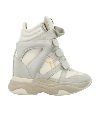 ISABEL MARANT BALSKEE SUEDE SNEAKERS