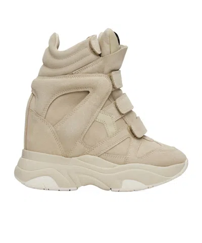Isabel Marant Balskee High-top Sneakers In Neutral