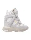 Isabel Marant Balskee High-top Wedge Sneakers In Multi