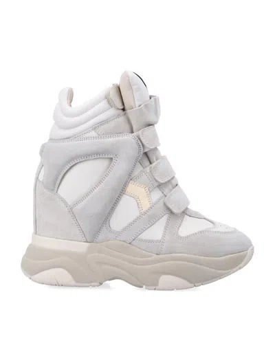 Isabel Marant Balskee High-top Wedge Sneakers In Multi