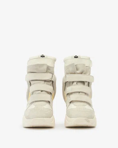 Isabel Marant Balskee Sneakers In White